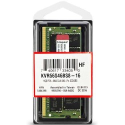 Memoria Para Portatil Kingston ValueRAM 16GB DDR5 5600Mhz SODIMM PC5-44800