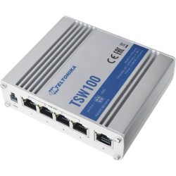 Switch Teltonika TSW100 5 Puertos RJ45 Gigabit PoE+