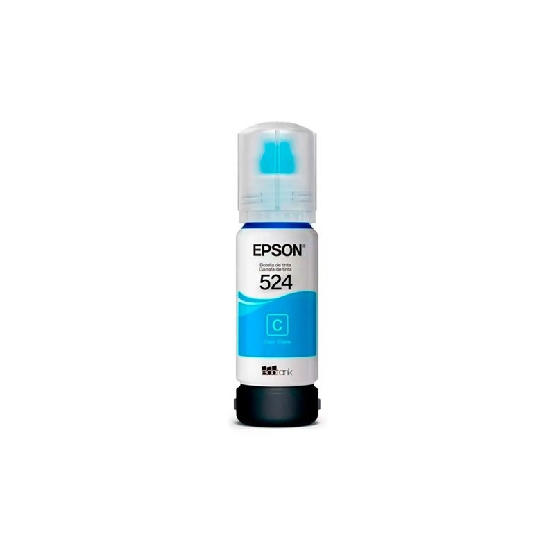 Epson C13T524220-AL, Original, Cian, Epson, EcoTank L15150, L6490, L15160, Rendimiento estándar, T524220-AL