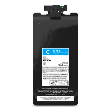 Epson T57S220, High (L) Yield, Cian, 1600 ml, 1 pieza(s), Un solo paquete