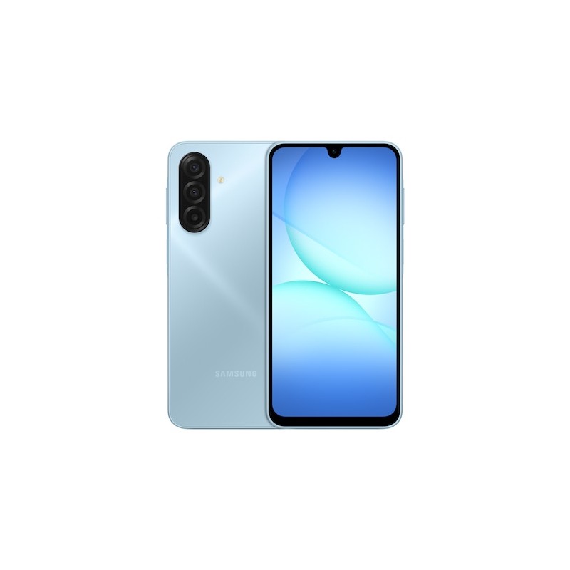Samsung Galaxy A17, 17 cm (6.7"), 1080 x 2340 Pixeles, 8 GB, 256 GB, 50 MP, Azul claro
