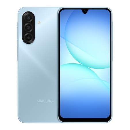 Samsung Galaxy A17, 17 cm (6.7"), 1080 x 2340 Pixeles, 8 GB, 256 GB, 50 MP, Azul claro