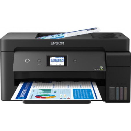 Epson EcoTank L14150, Inyección de tinta, Impresión a color, 4800 x 1200 DPI, A3+, Impresión directa, Negro
