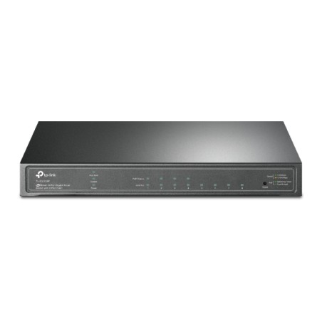 TP-Link JetStream TL-SG2008P, Gestionado, L2/L2+, Gigabit Ethernet (10/100/1000), Energía sobre Ethernet (PoE), Montaje en rack