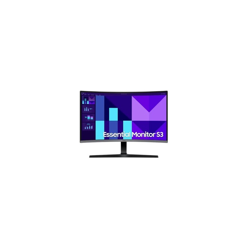 Monitor Samsung LS27D390GANXZA 27" Pulgadas Curvo FHD HDMI VGA Negro