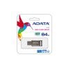 ADATA USB 64GB 3.0, 64 GB, USB tipo A, 3.2 Gen 1 (3.1 Gen 1), Sin tapa, 8 g, Gris