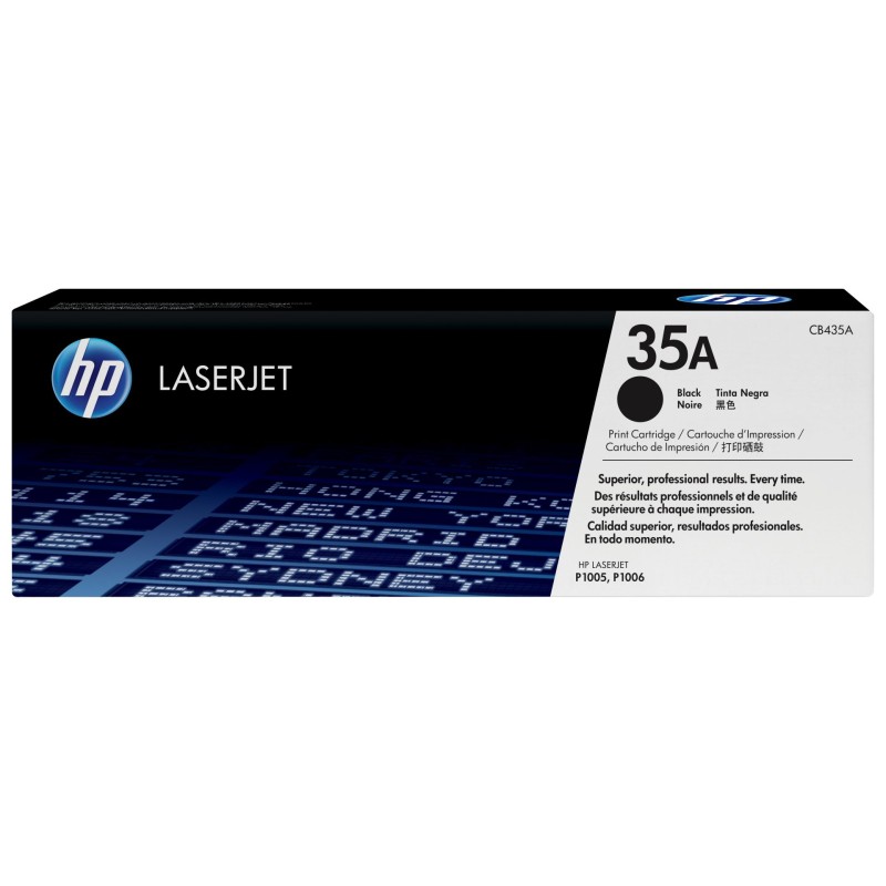 Tóner HP 35A Negro 1.500 páginas CB435A Original
