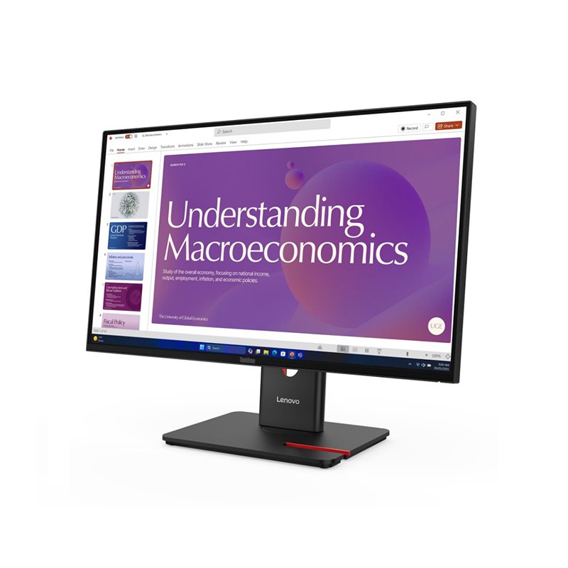 Monitor Lenovo 64B9GAR1LA 23.8" Pulgadas Plano FHD