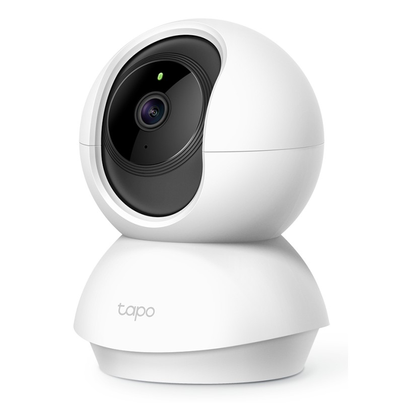 TP-Link Tapo TC70, Cámara de seguridad IP, Interior, Inalámbrico, Techo/pared, Blanco, Esférico