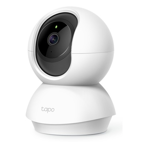 TP-Link Tapo TC70, Cámara de seguridad IP, Interior, Inalámbrico, Techo/pared, Blanco, Esférico