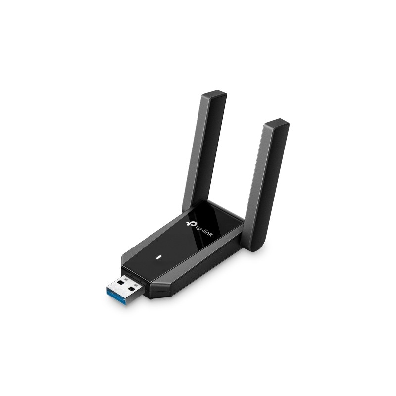 TP-Link TX30U Plus, Inalámbrico, USB, WLAN, Wi-Fi 6 (802.11ax), Negro