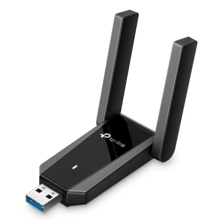 TP-Link TX30U Plus, Inalámbrico, USB, WLAN, Wi-Fi 6 (802.11ax), Negro