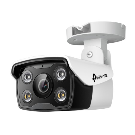 TP-Link VIGI C340, Cámara de seguridad IP, Exterior, Alámbrico, Techo/pared/Tubo, Negro, Blanco, Bala (forma)