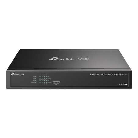 TP-Link VIGI NVR1008H-8P, 8 channels, 3840 x 2160 Pixeles, 8 channels, 720p, 1080p, 1920 x 1080, 1680 x 1050, 1440 x 900, 1280 x