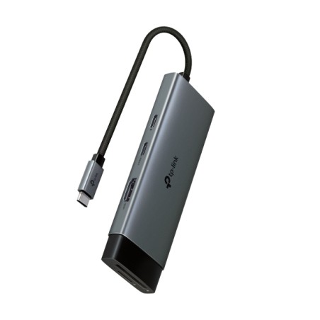 TP-Link UH7020C, USB 3.2 Gen 1 (3.1 Gen 1) Type-C, HDMI, USB 3.2 Gen 1 (3.1 Gen 1) Type-A, USB 3.2 Gen 1 (3.1 Gen 1) Type-C, Mic