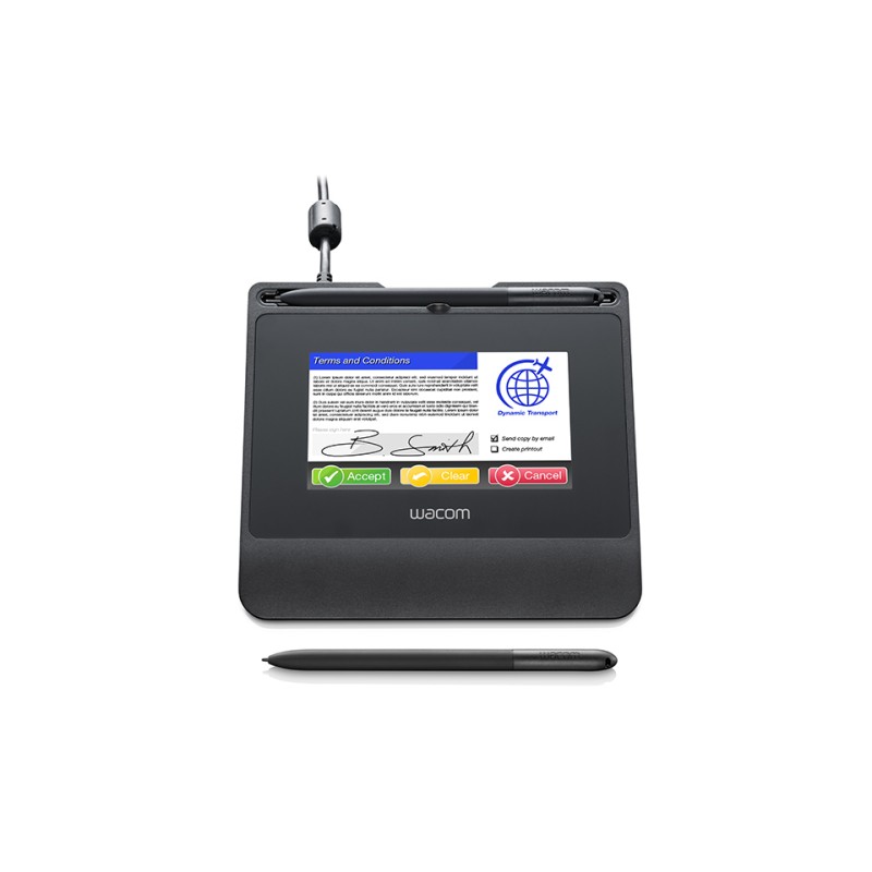 Wacom STU-540, Alámbrico, 2540 lpi, 108 x 65 mm, USB, Pluma, 0,5 mm