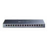 TP-Link TL-SG116, No administrado, Gigabit Ethernet (10/100/1000), Bidireccional completo (Full duplex), Montaje de pared