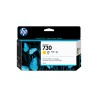 HP Cartucho de tinta DesignJet 730 de 130 ml, amarillo, Serie T1700 HP Designjet, Inyección de tinta térmica, Amarillo, Negocios