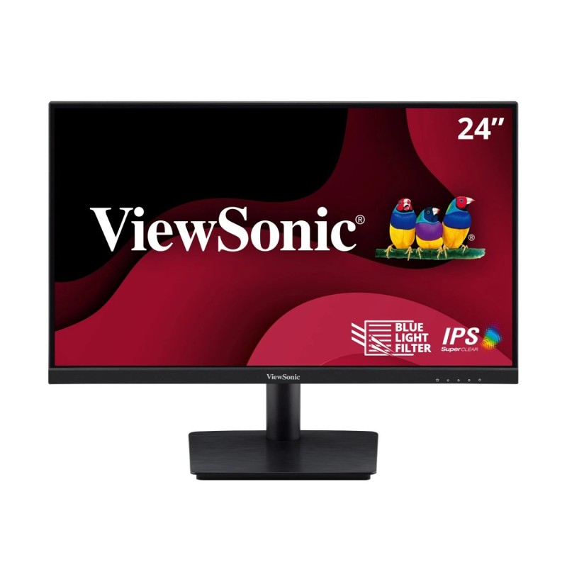 Monitor ViewSonic VA2409M 24" Pulgadas Plano FHD IPS 75Hz HDMI VGA
