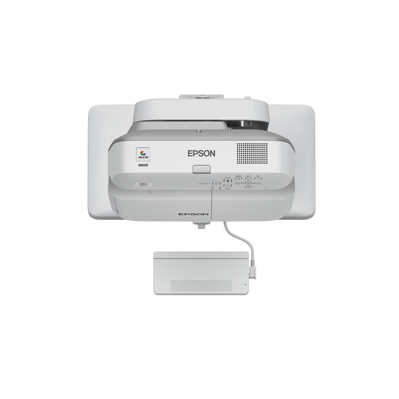 Epson BrightLink 695Wi+, 3500 lúmenes ANSI, 3LCD, WXGA (1280x800), 14000:1, 16:10, 1524 - 2540 mm (60 - 100")