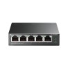 TP-Link TL-SF1005LP, No administrado, Fast Ethernet (10/100), Bidireccional completo (Full duplex), Energía sobre Ethernet (PoE)