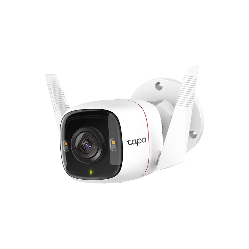 TP-Link Tapo C320WS, Cámara de seguridad IP, Interior y exterior, Inalámbrico, Pared, Blanco, Bala (forma)