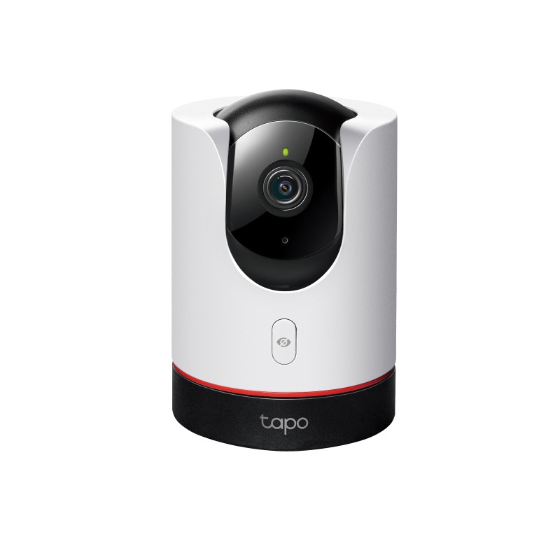 TP-Link Tapo C225, Cámara de seguridad IP, Interior, Inalámbrico, CE, RCM, WEEE, EAC, Escritorio, Negro, Blanco