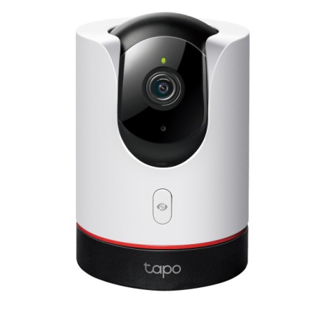 TP-Link Tapo C225, Cámara de seguridad IP, Interior, Inalámbrico, CE, RCM, WEEE, EAC, Escritorio, Negro, Blanco