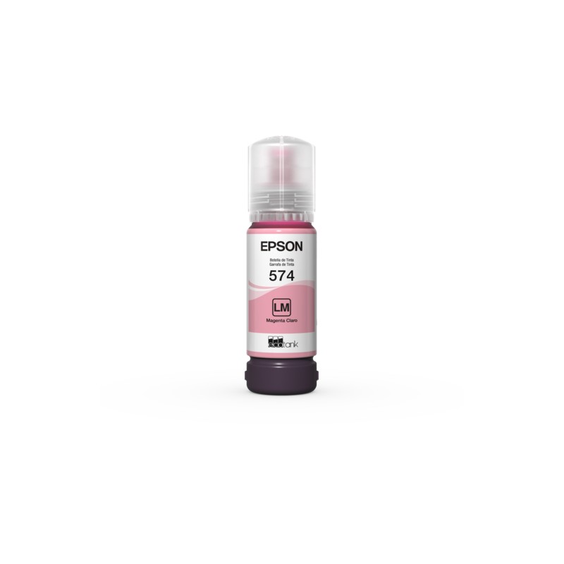 Botella De Tinta Epson T574 Magenta Claro 65ml T574620-AL Original