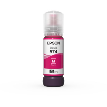 Botella De Tinta Epson T574 Magenta 65ml T574320-AL Original