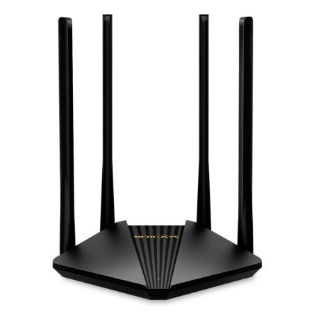 Mercusys MR30G, Wi-Fi 5 (802.11ac), Doble banda (2,4 GHz / 5 GHz), Ethernet, Negro, Router de mesa