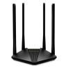 Mercusys MR30G, Wi-Fi 5 (802.11ac), Doble banda (2,4 GHz / 5 GHz), Ethernet, Negro, Router de mesa