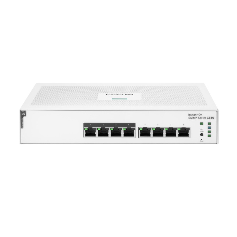 Switch HPE Aruba JL811A 8 Puertos Gigabit PoE