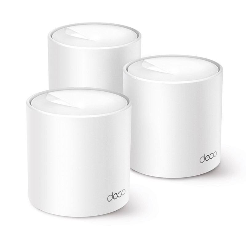 TP-Link Deco X10, Blanco, Interno, Enrutador de malla, 190 m², Doble banda (2,4 GHz / 5 GHz), Wi-Fi 6 (802.11ax)