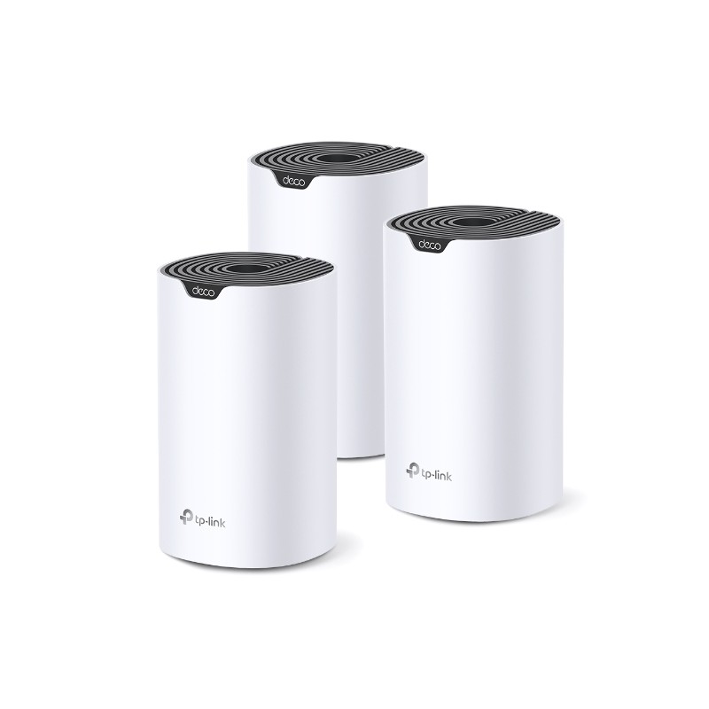 TP-Link Deco S7 (3-pack), Blanco, Negro, Interno, Sistema de malla, Omni-direccional, FCC: &lt30 dBm (2.4 GHz), &lt30 dBm (5 GHz