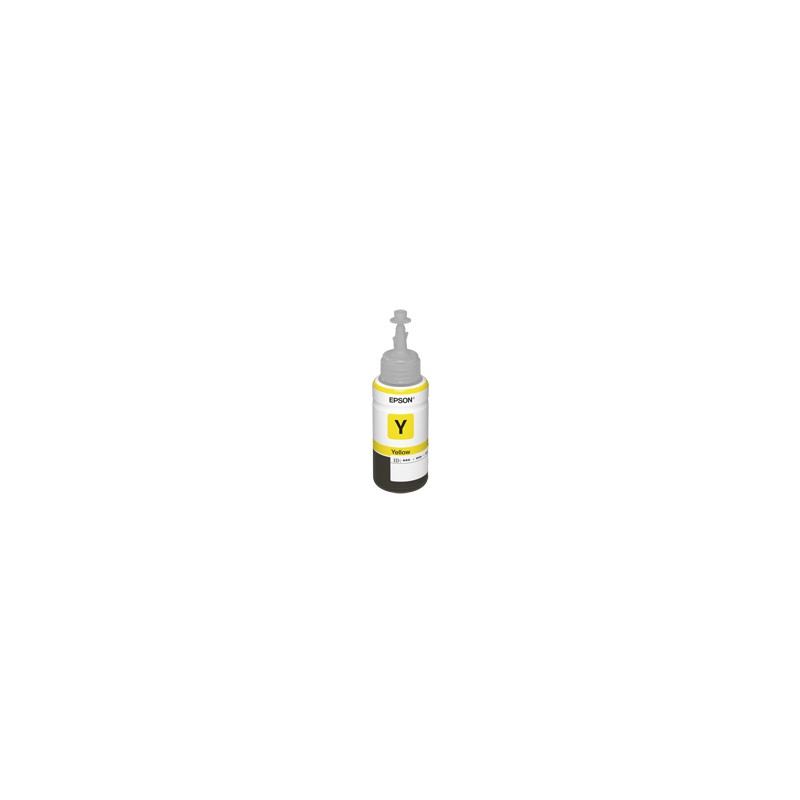 Botella De Tinta Epson T555 Amarillo 70ml C13T555420-AL Original