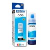 Botella De Tinta Epson T555 Cian 6.300 páginas 70ml C13T555220-AL Original