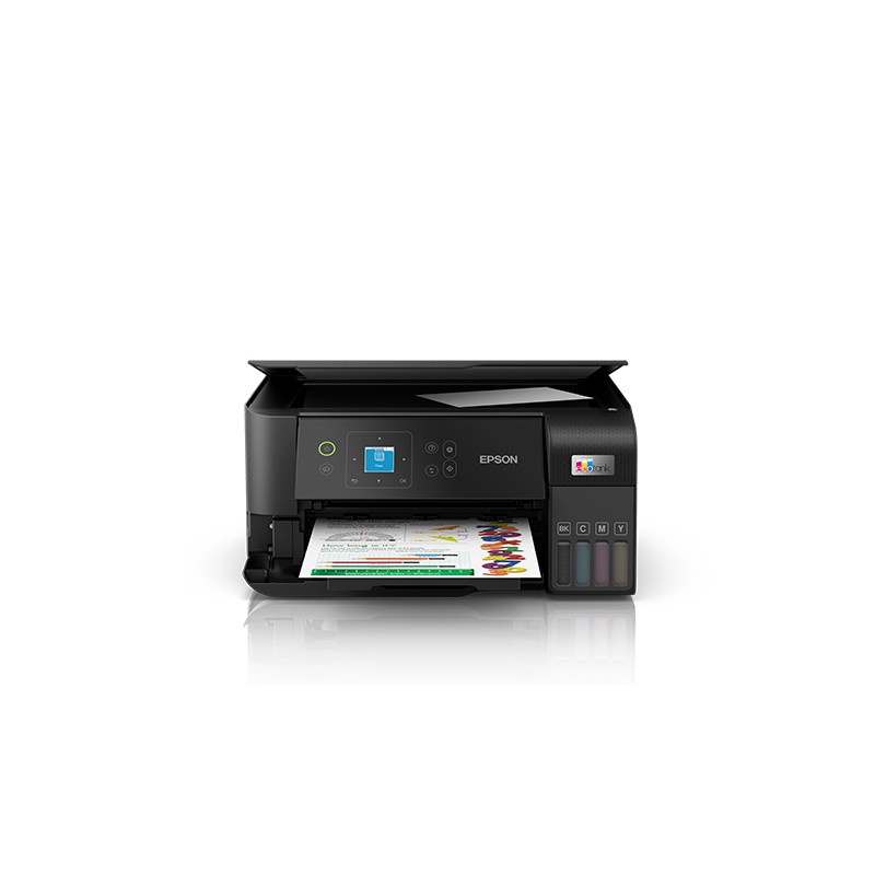 Epson EcoTank L3560, Inyección de tinta, Impresión a color, 4800 x 1200 DPI, Copia a color, A4, Negro