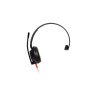 HP Poly Auriculares monoaurales USB-C Poly Blackwire 5210 + conector de 3,5 mm + adaptador USB-C/A, Alámbrico, Oficina/Centro de