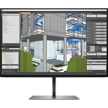 HP Z24n G3 WUXGA Display, 61 cm (24"), 1920 x 1200 Pixeles, WUXGA, LED, 5 ms, Plata