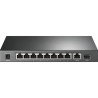 Switch TP-Link TL-SG1210P 10 Puertos Gigabit 8PoE+ 1SFP 1RJ45 No Administrado