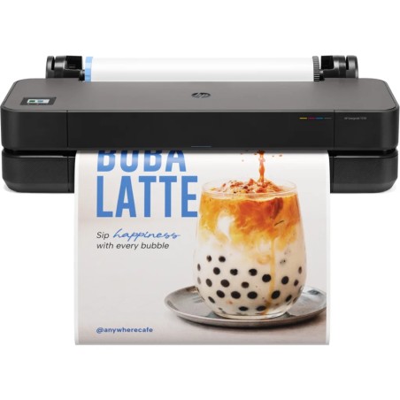 Plotter HP DesignJet T250 24” Pulgadas Color Inyeccion De Tinta Termica 30s/Pagina Ethernet USB WiFi Negro
