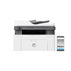 Impresora HP Laser MFP 137fnw Multifuncional Fax Monocromatica 20ppm USB WiFi Ethernet