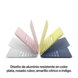 Portatil Apple MacBook Neo 13" A18 Pro 8GB 512GB SSD macOS Silver Retina Español