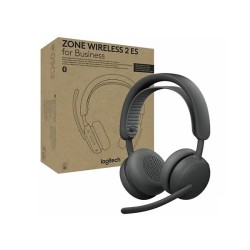 Diadema Auricular Logitech Zone Wireless 2 ES For Business Inalambrica Bluetooth 5.3 Grafito Con Microfono