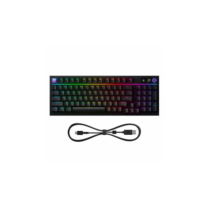 Teclado Logitech G316 X 98 USB-C Inglés Blanco