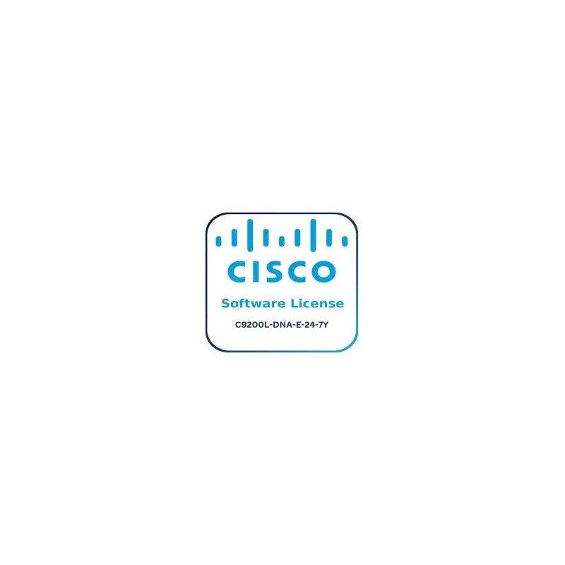 Licencia Cisco C9200L-DNA-E-24-3Y DNA Essentials 24 Puertos 3 Años