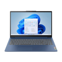 Portatil Lenovo IdeaPad Slim3 15AMN8 AMD Ryzen3 30 8GB 256GB SSD 15.6" FreeDOS Azul