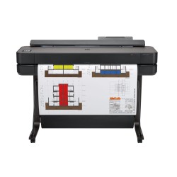 Plotter HP DesignJet T650 36" Pulgadas Inyeccion Color 25 seg/pagina WiFi Ethernet USB Negro