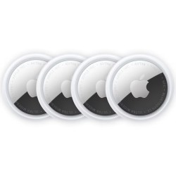AirTag Apple 2a Generacion Paquete x 4 MFEA4AM/A Bluetooth Banda Ultraancha NFC Blanco